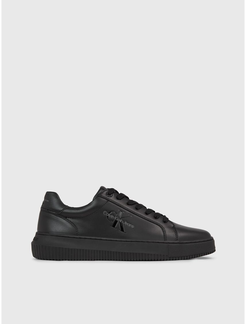 Tenis Negro Con Logo Para Hombre
