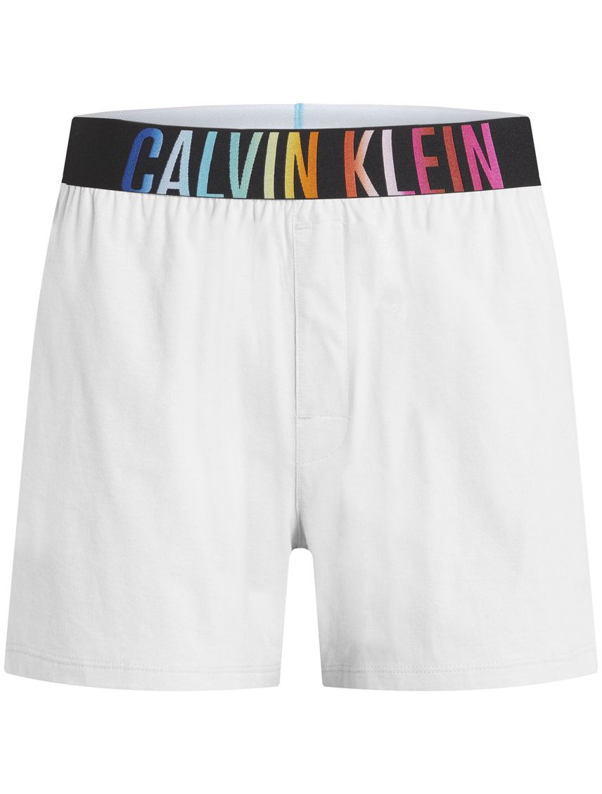 Shorts blanco blanco de estar en casa - Intense Power Pride