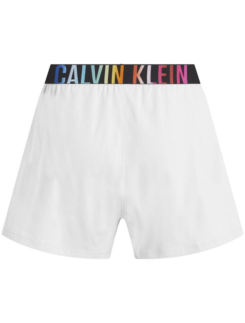 Shorts blanco blanco de estar en casa - Intense Power Pride