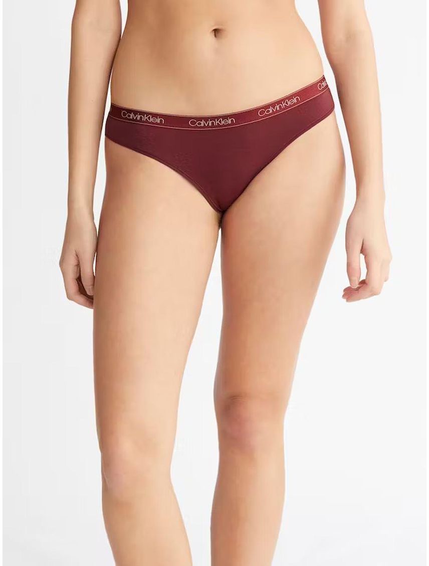 Pantie Vinotinto Tanga Cotton Essentials