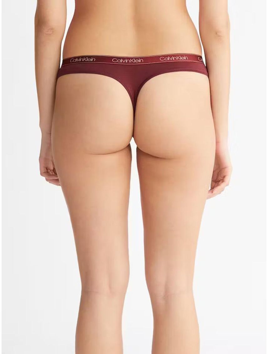 Pantie Vinotinto Tanga Cotton Essentials
