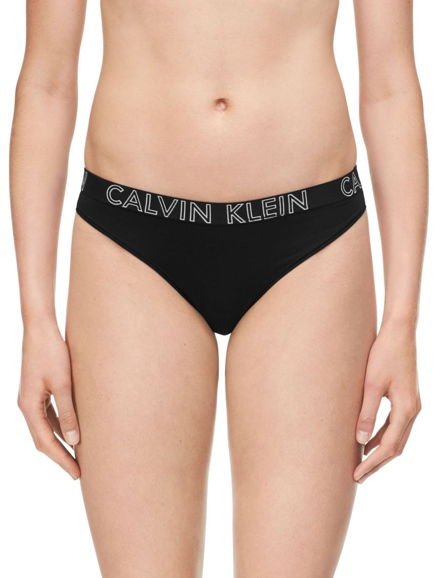 Pantie Negro Tipo Tanga Para mujer En Algodón