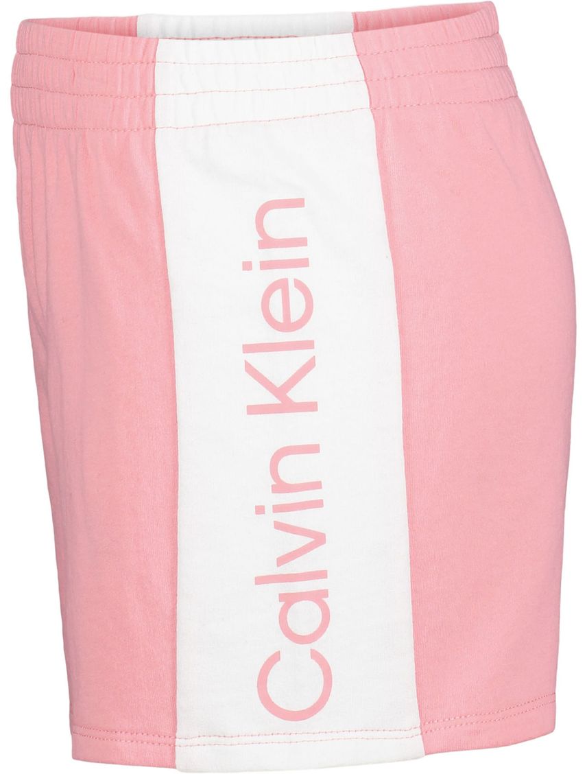 Pantalón Corto Niña Rosado Calvin Klein