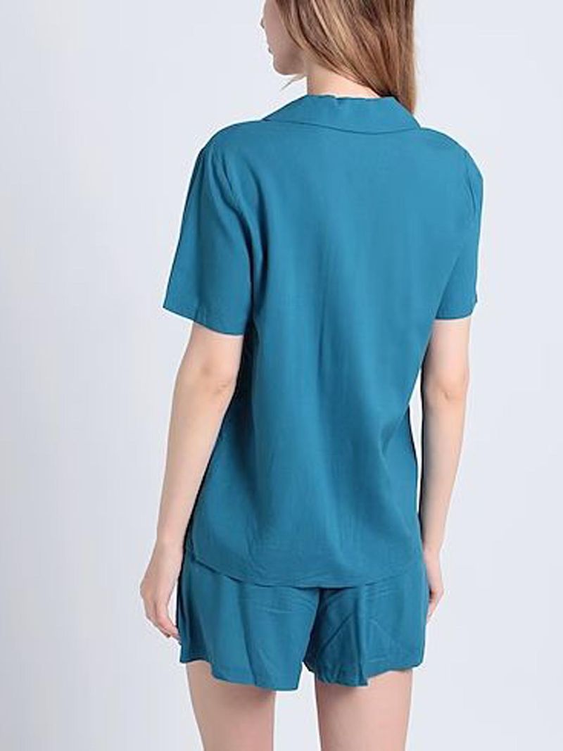 set-azul-oscuro-de-pijama-mujer-azul-calvin-klein