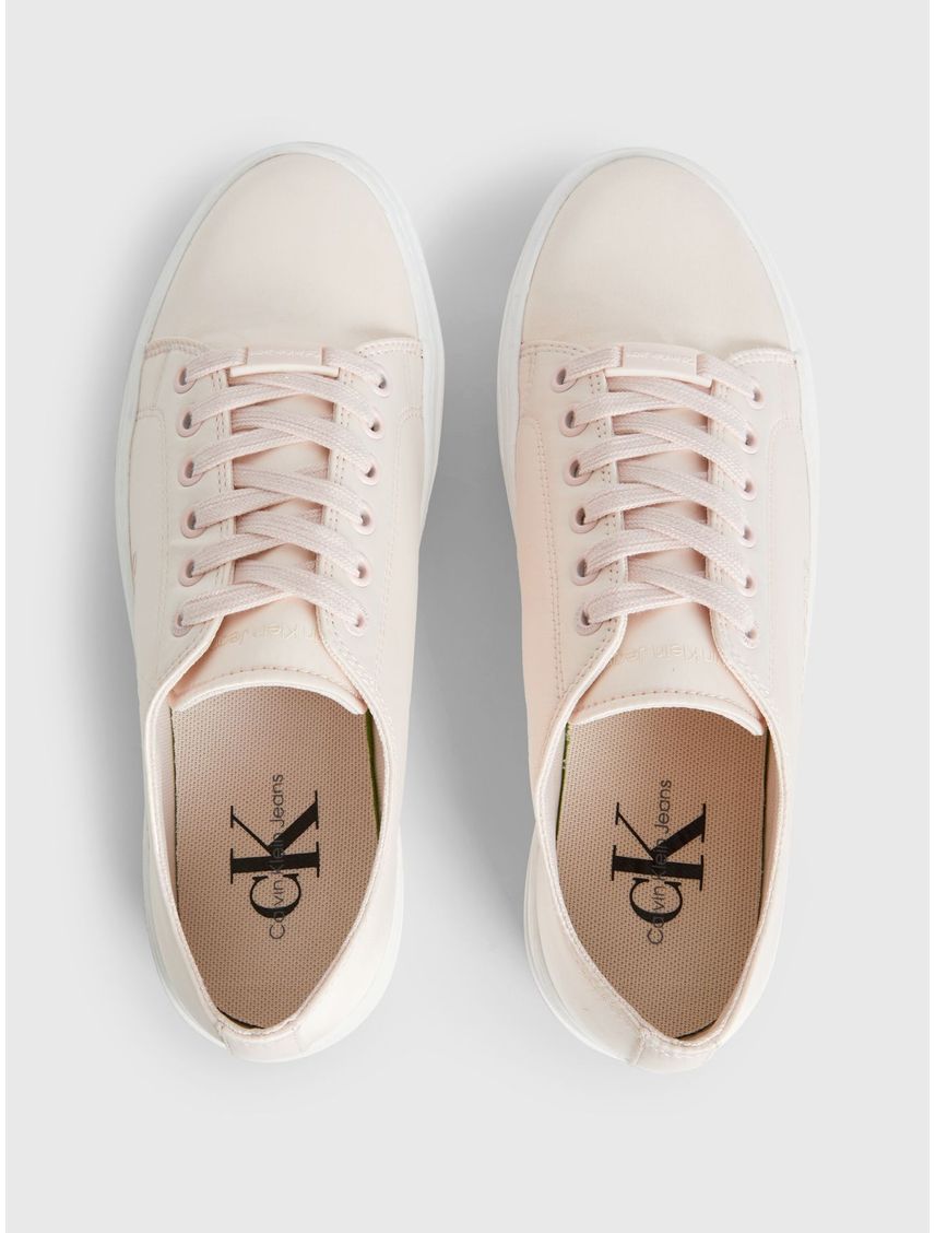 Tenis De Satén Reciclado Con Plataforma Mujer Calvin Klein