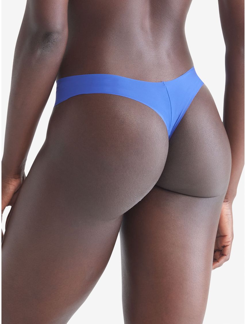 Tanga Clásica Mujer Azul Calvin Klein