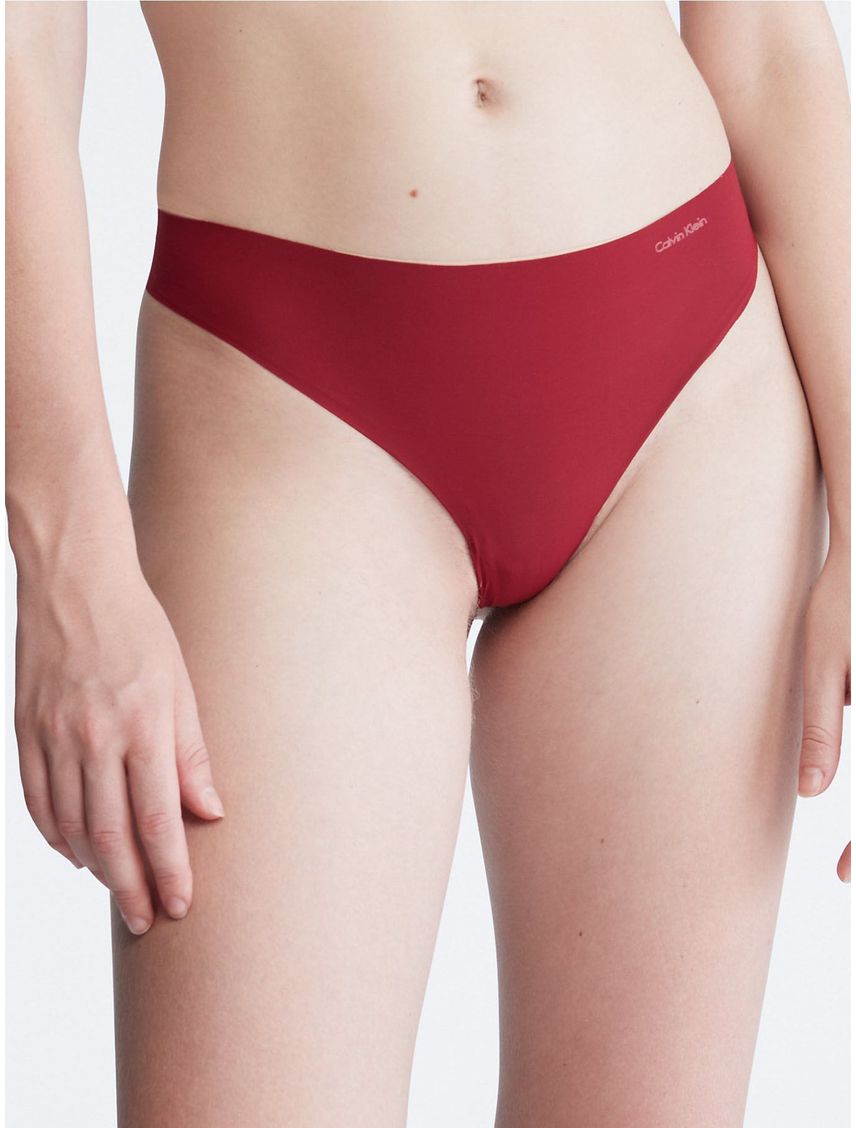 Tanga Clásica Mujer Rojo Calvin Klein