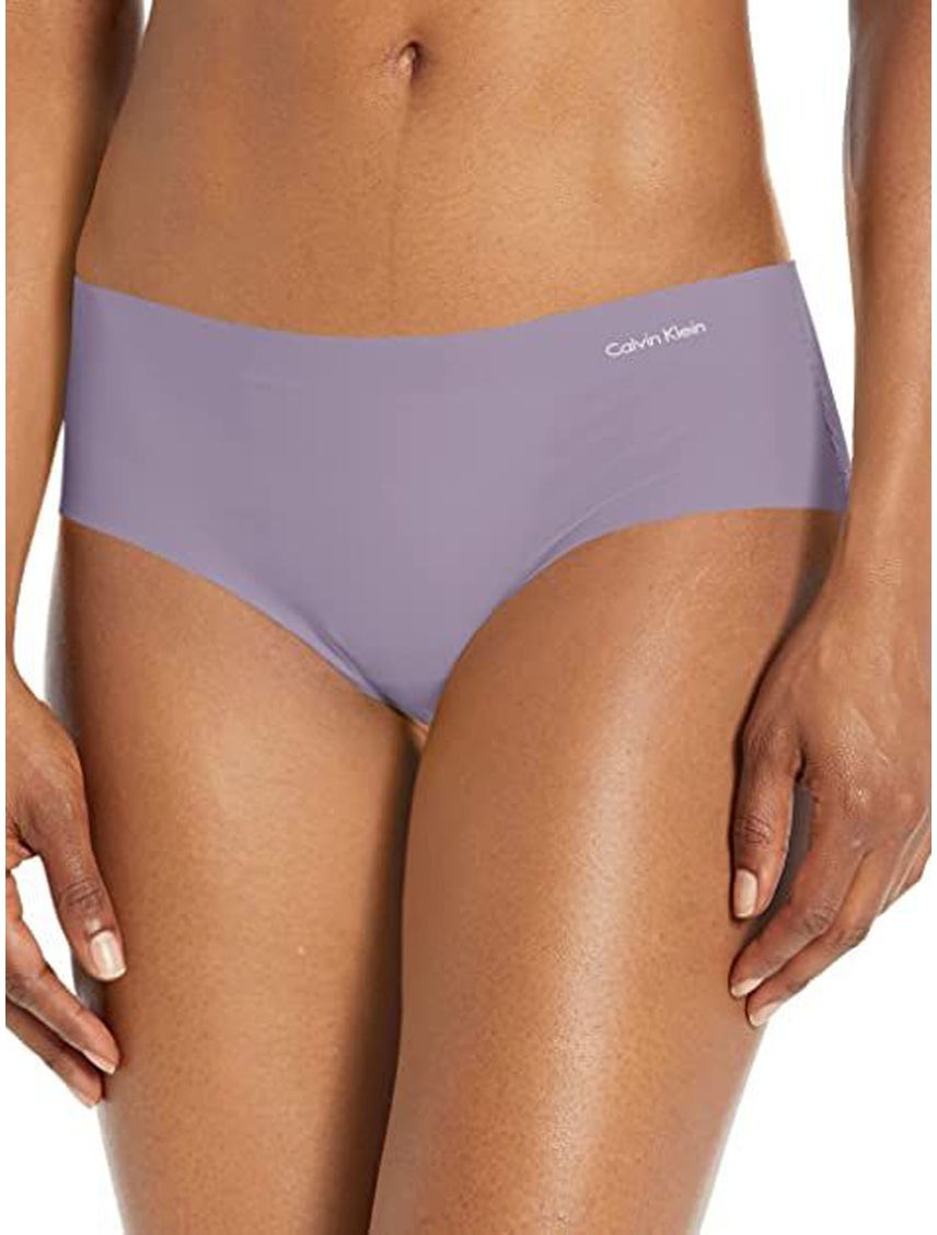 Panties Hípster De Talle Alto Mujer Morado Calvin Klein