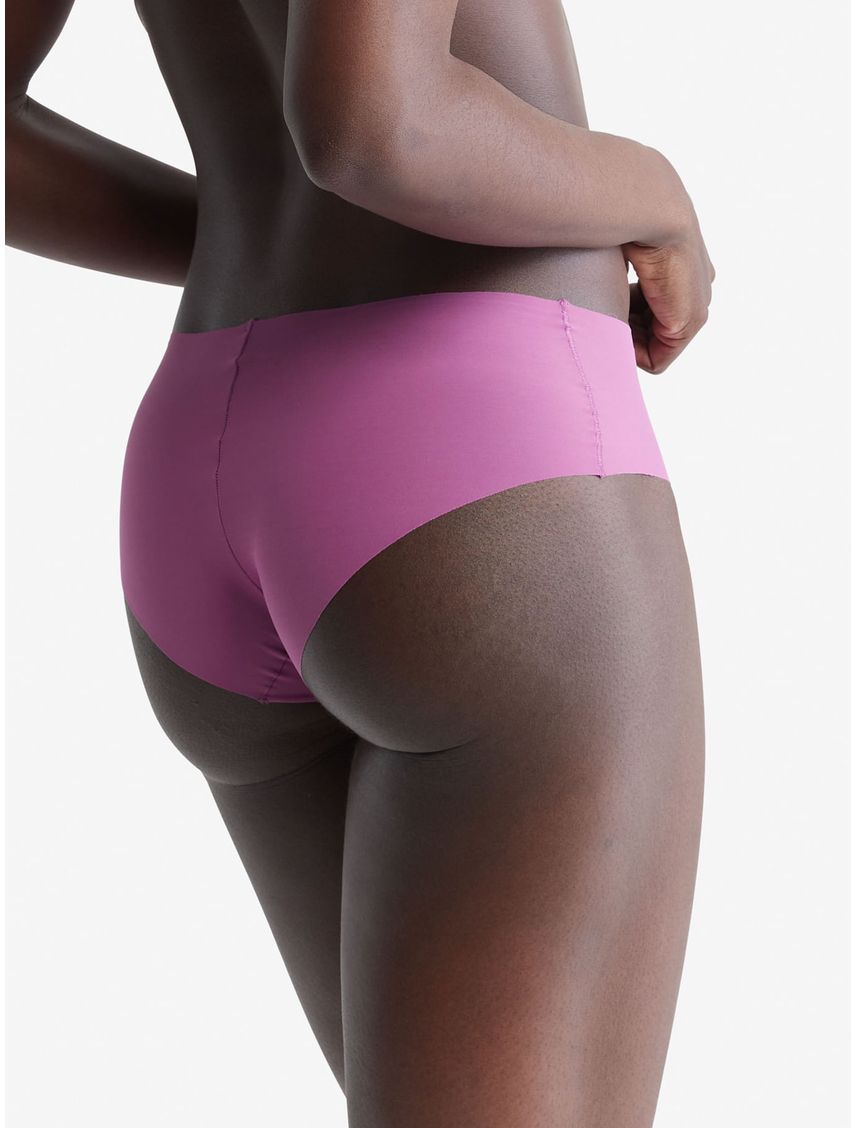 Pantie Rosado Tipo Hípster De Talle Alto Para Mujer