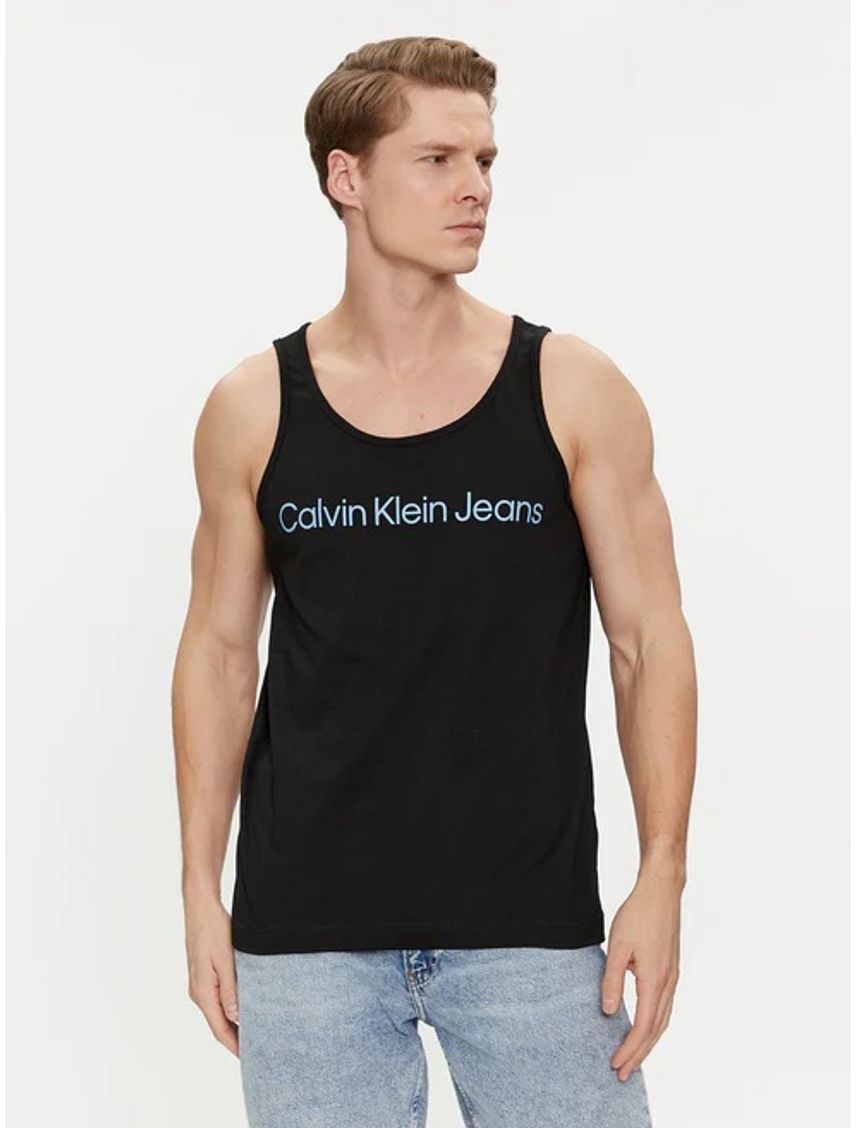 Camiseta Negra Tipo Esqueleto Con Logo Para Hombre