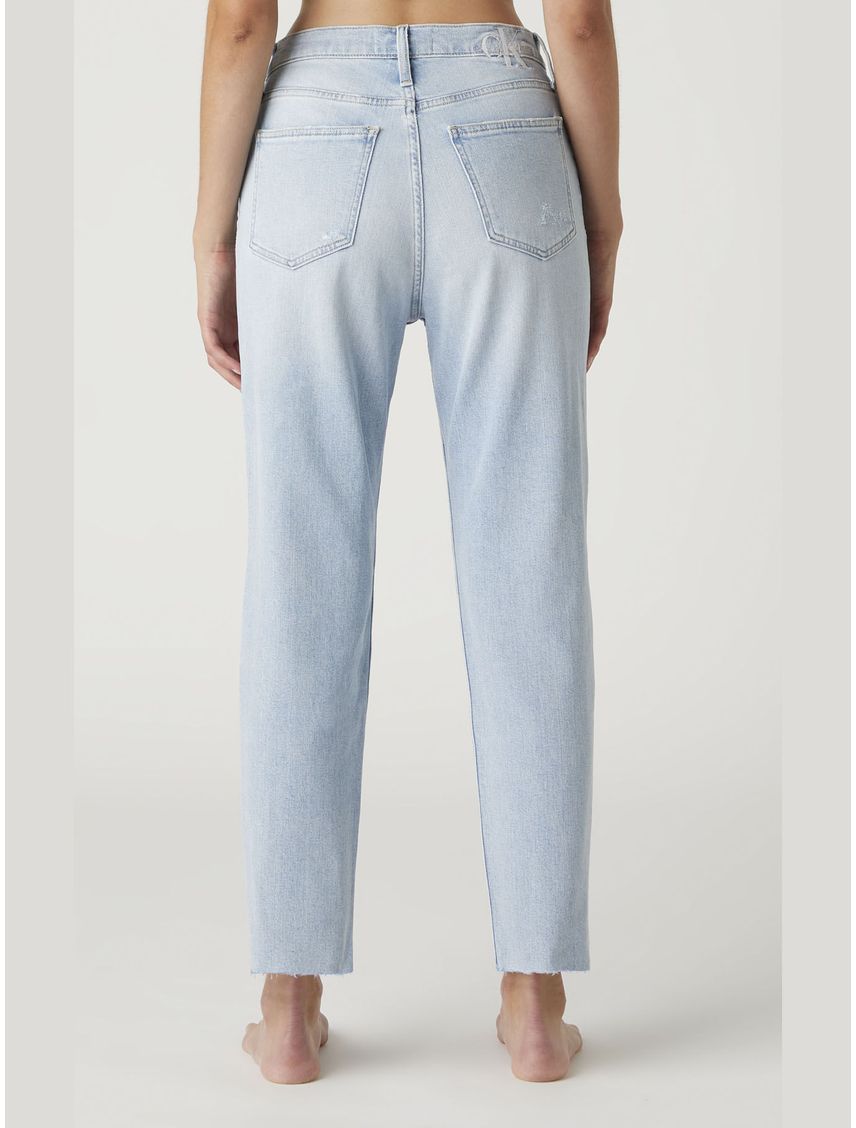 Jeans Celeste Mom Jean Para Mujer