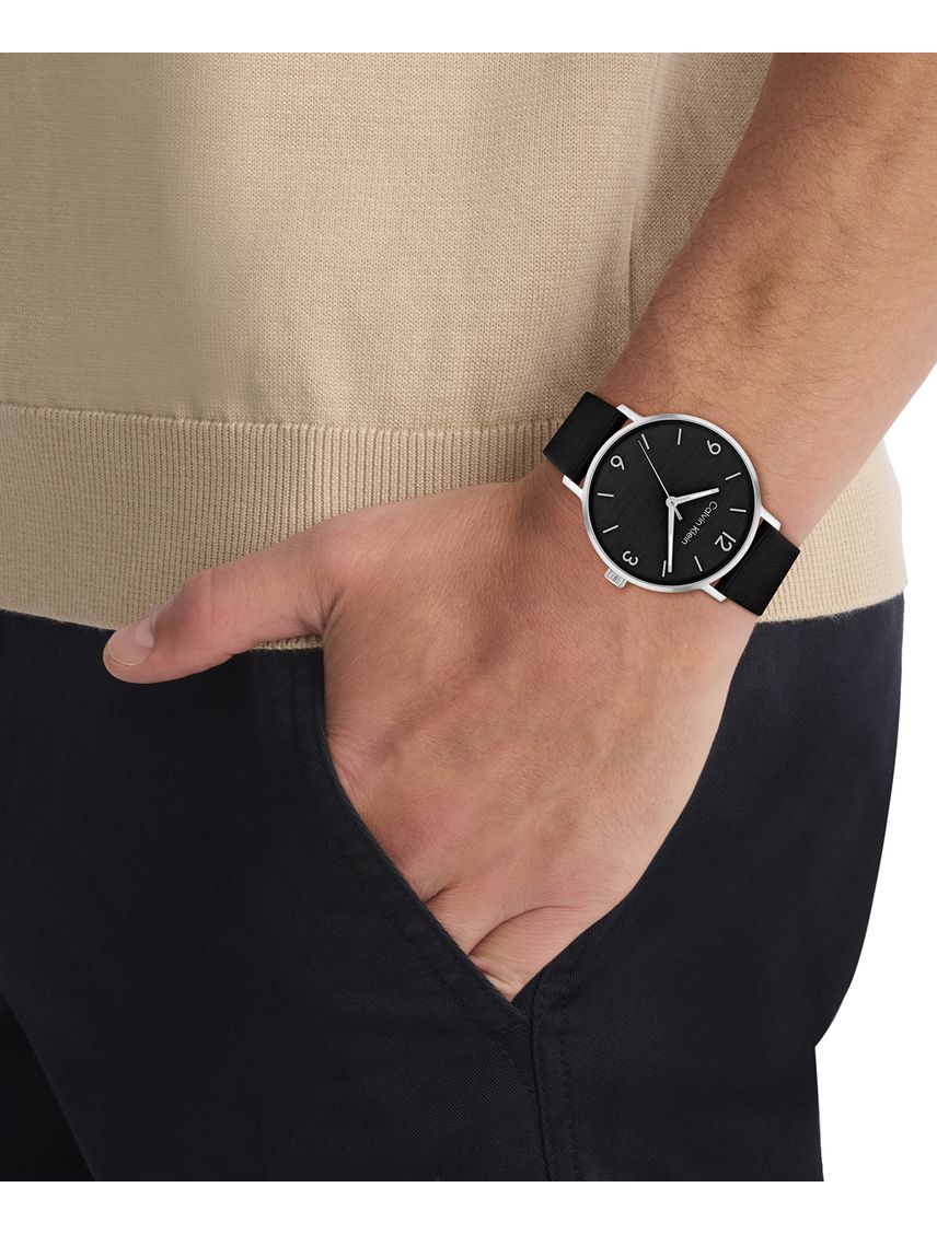 Reloj Negro Para Hombre Modern
