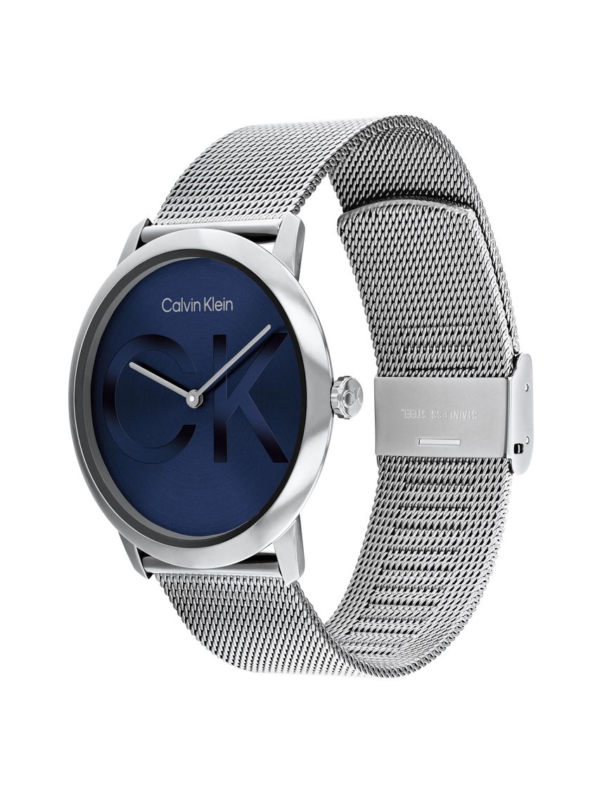Reloj Plateado Para Hombre Intrigue