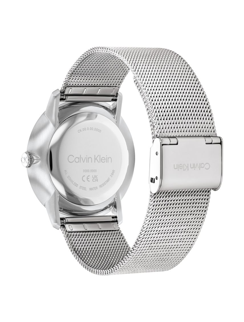 Reloj Plateado Para Hombre Intrigue