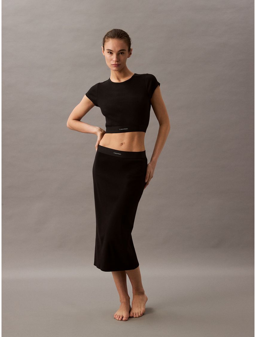 Fala negro e estar por casa - Cotton Stretch Rib