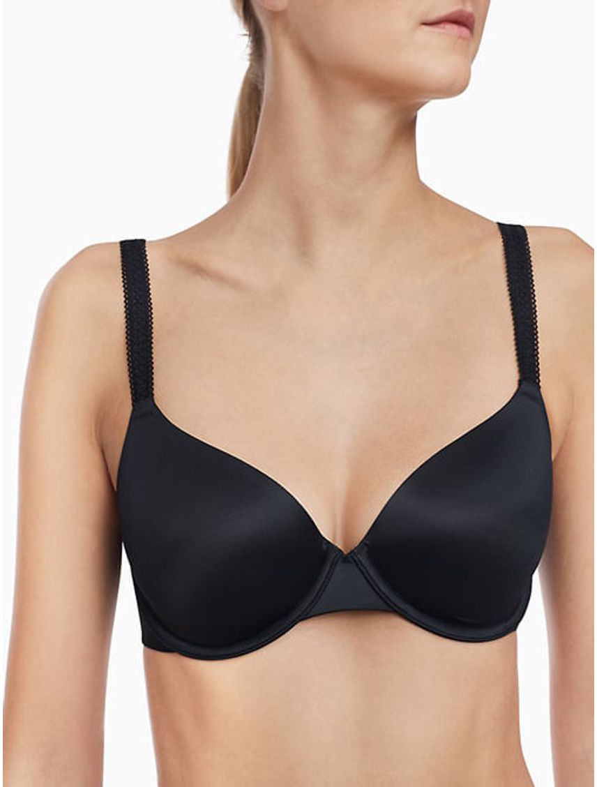Brassier Sujetador Invisible Mujer Negro Calvin Klein
