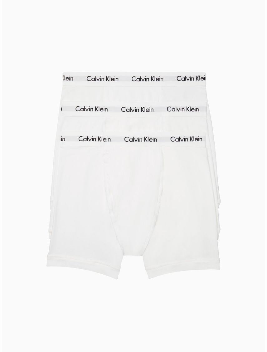3 Pack de Boxer Blancos En Algodón Para Hombre