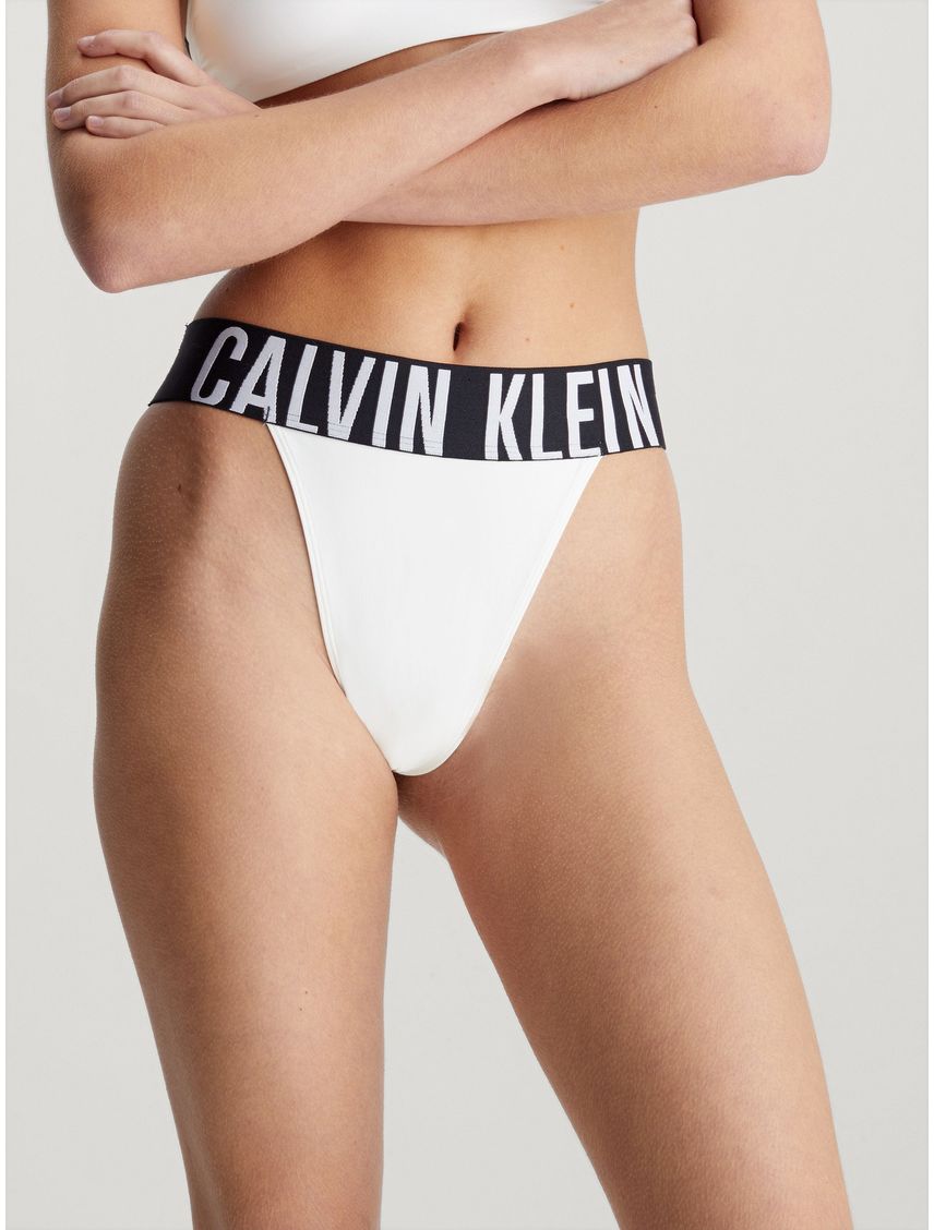 Tanga blanca e talle alto - Intense Power
