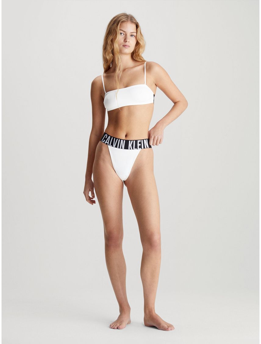 Tanga blanca e talle alto - Intense Power