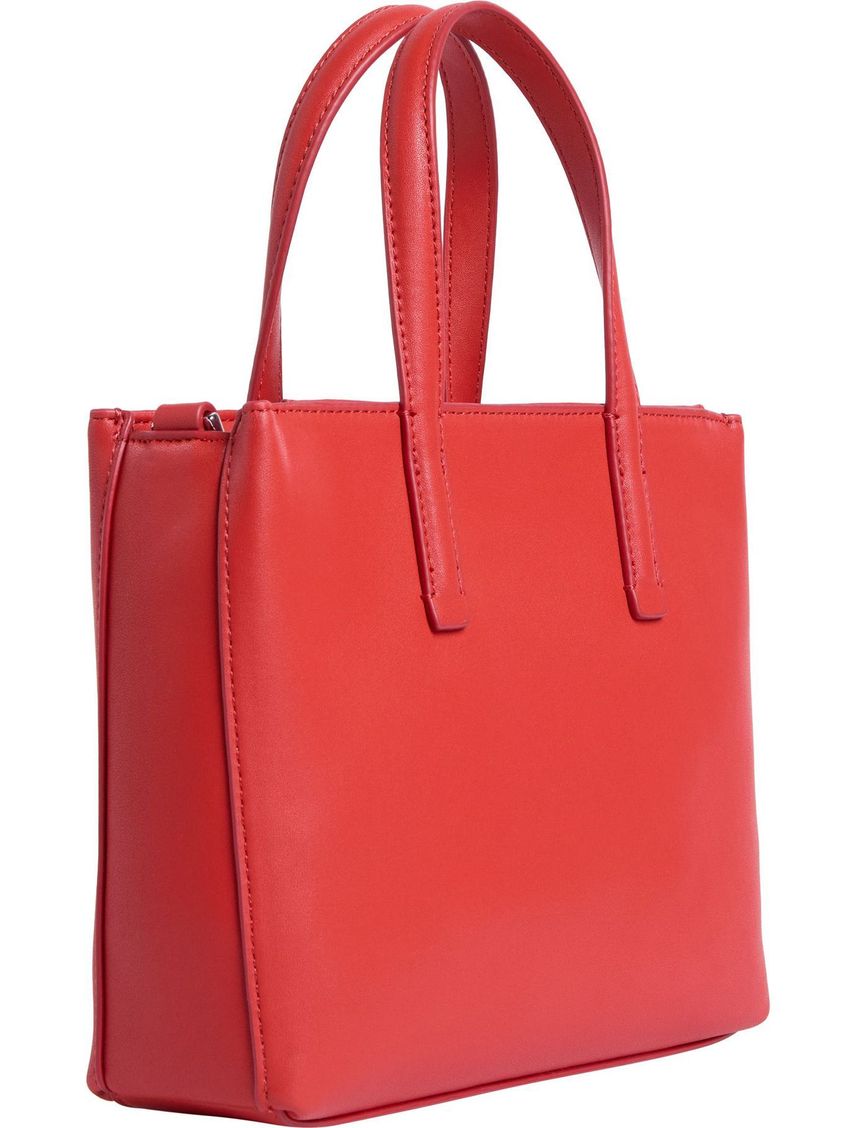 Bolso rojo tote pequeño