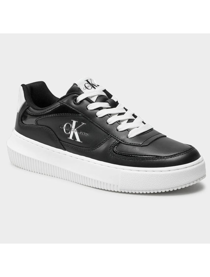 Tenis multicolor chunky cupsole de cuero