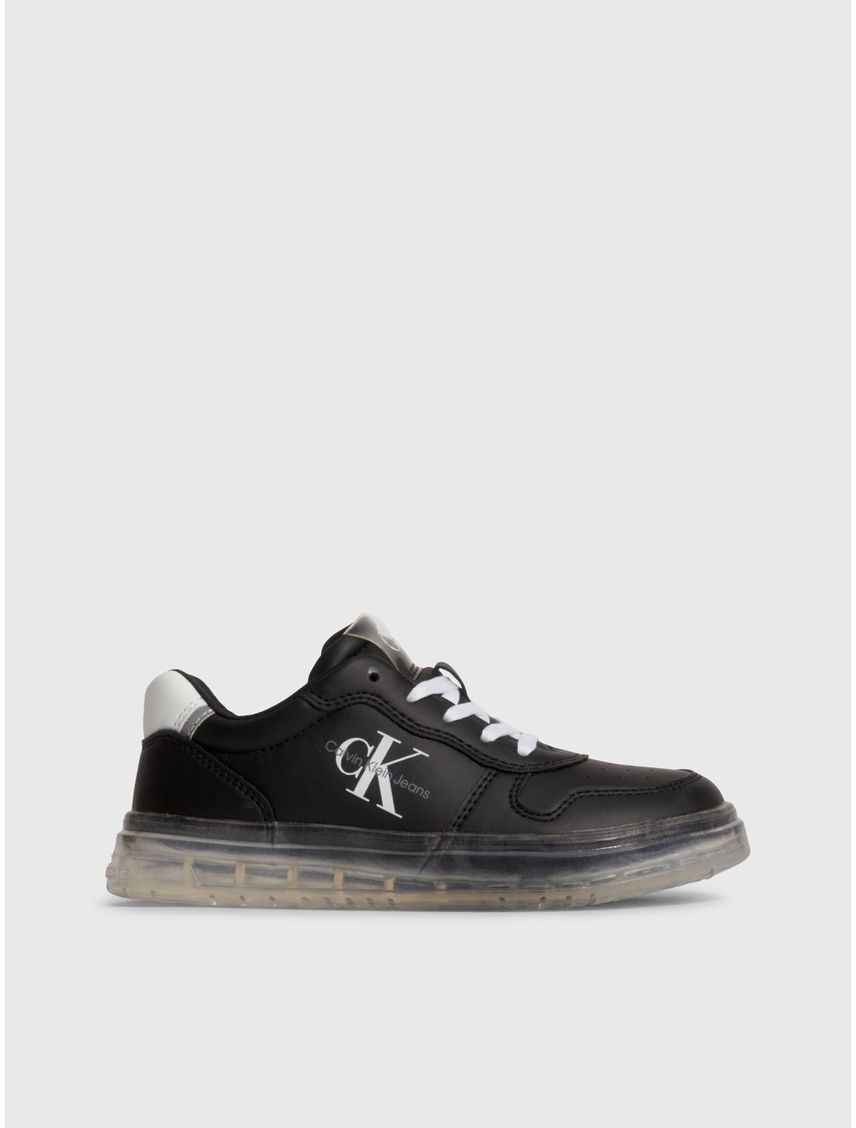 Tenis Bajas Para Niño Negro Calvin Klein