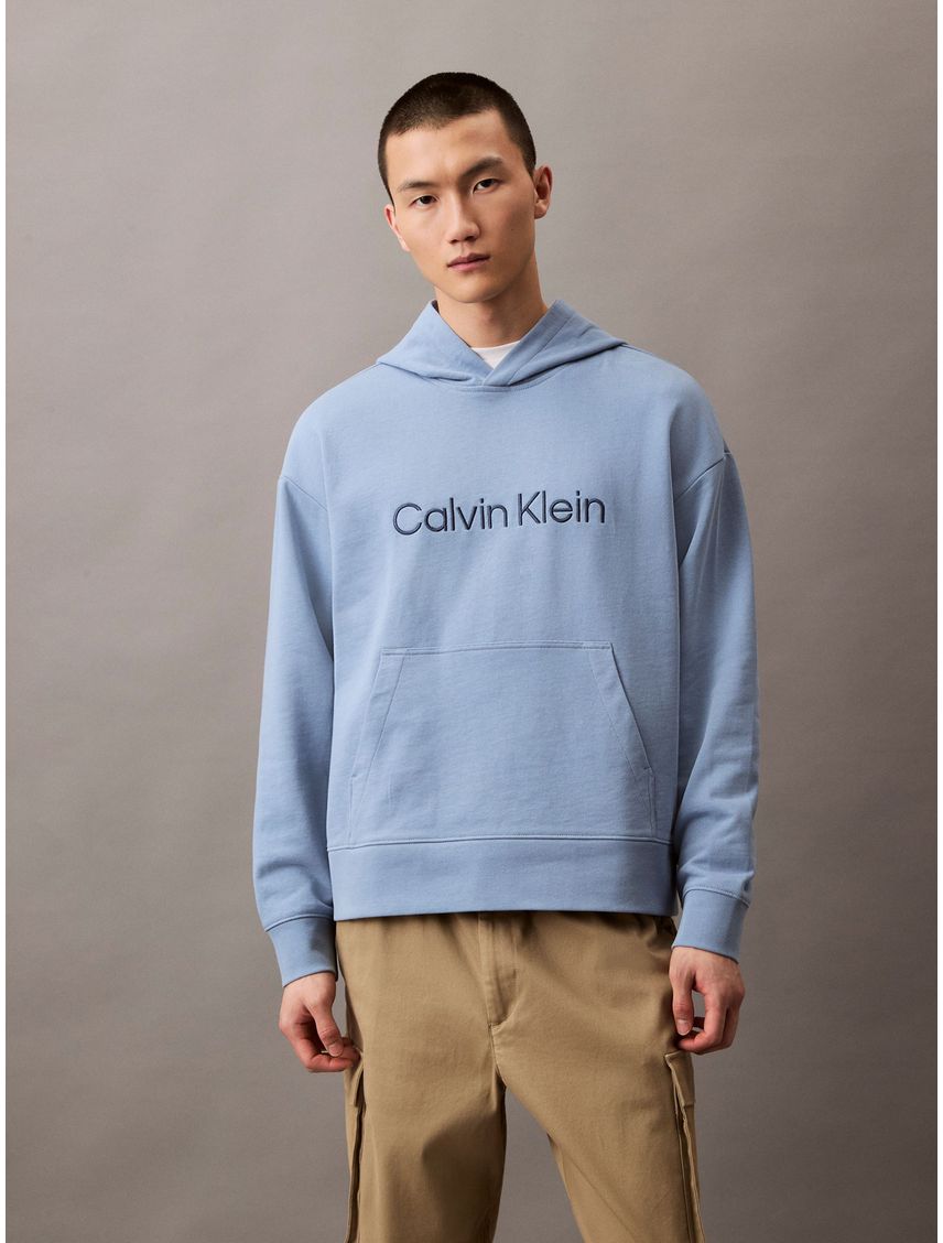 Buzo con Capota de Felpa con Logo Estándar