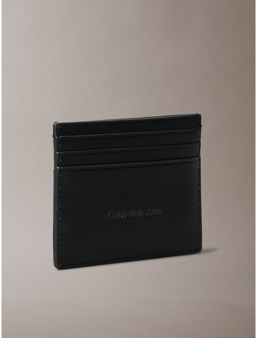 Tarjetero con monograma