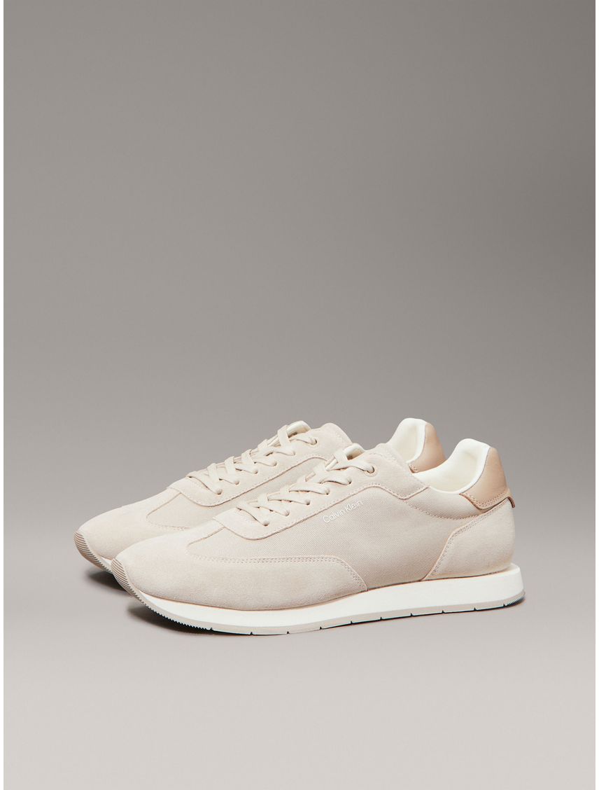 Tenis Beige Modernos Estilo Corredor