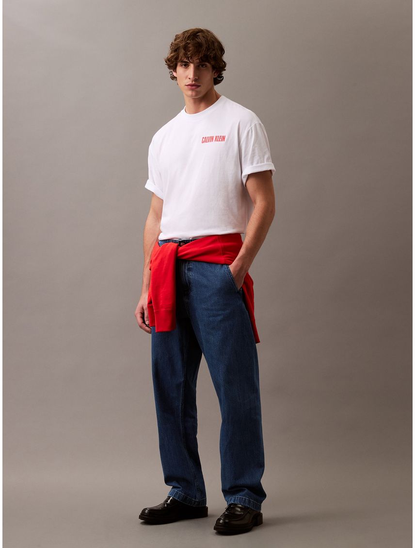 Camiseta blanca Vert Logo Graphic Crewneck