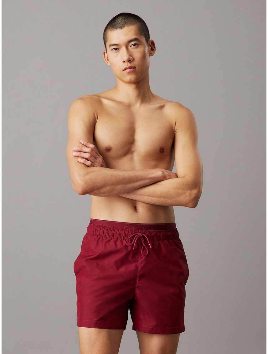 Traje de Baño Corto con Cinturilla Doble