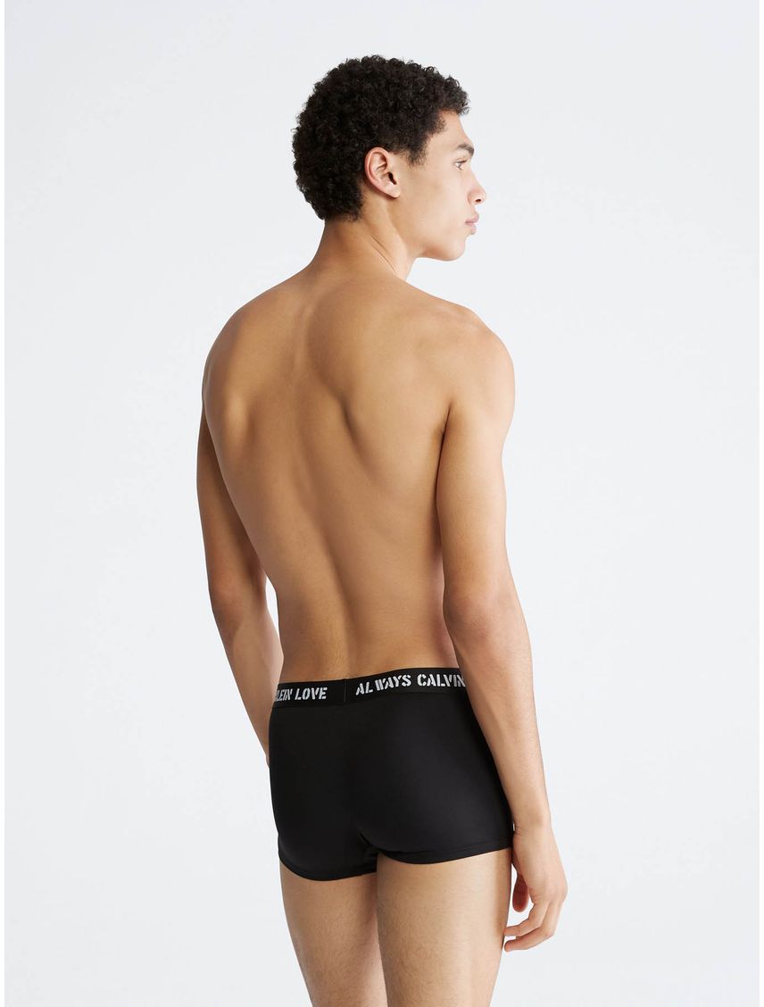 Boxer negro valentines low rise trunk - Calvin Klein 1996