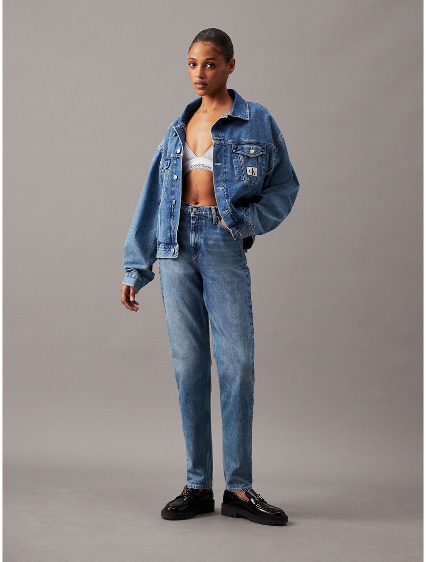 Mom azul jeans