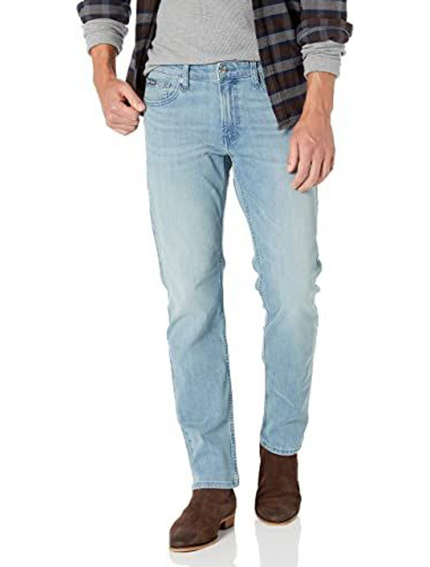 Jean Celeste Regular Fit Lavado