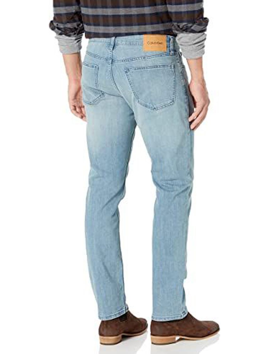 Jean Celeste Regular Fit Lavado