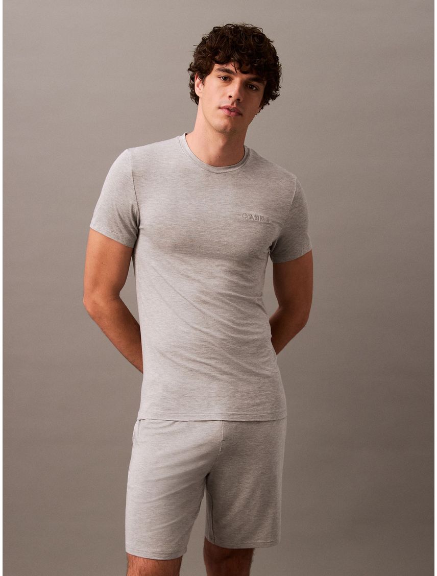 Pantaloneta Gris de Pijama Ultra Soft Modal