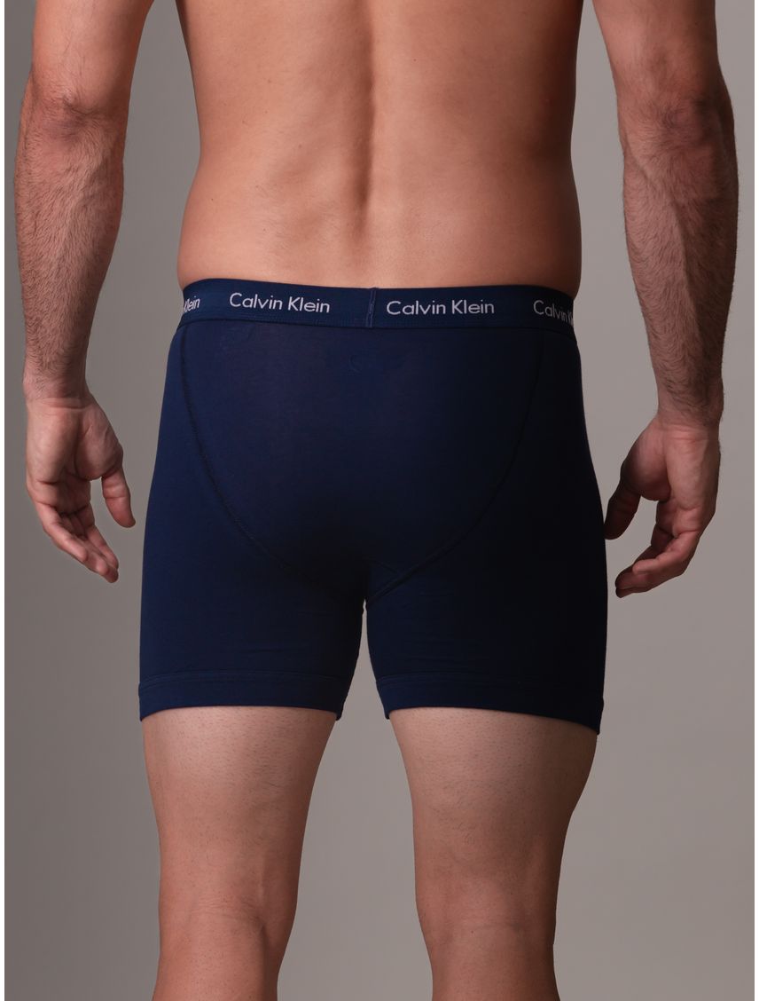 Pack multicolor de 3 boxer brief - cotton stretch