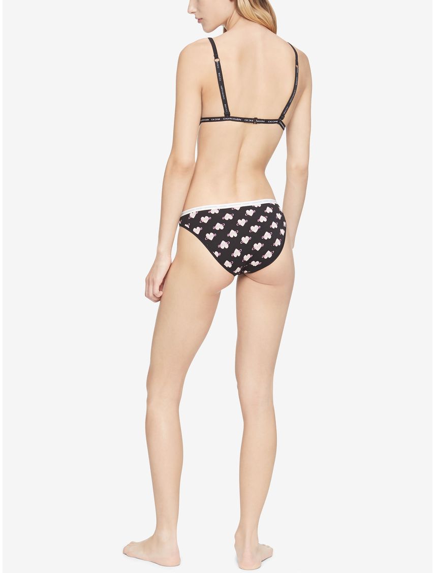 Pantie En Algodón Estampado Tipo Bikini Para Mujer