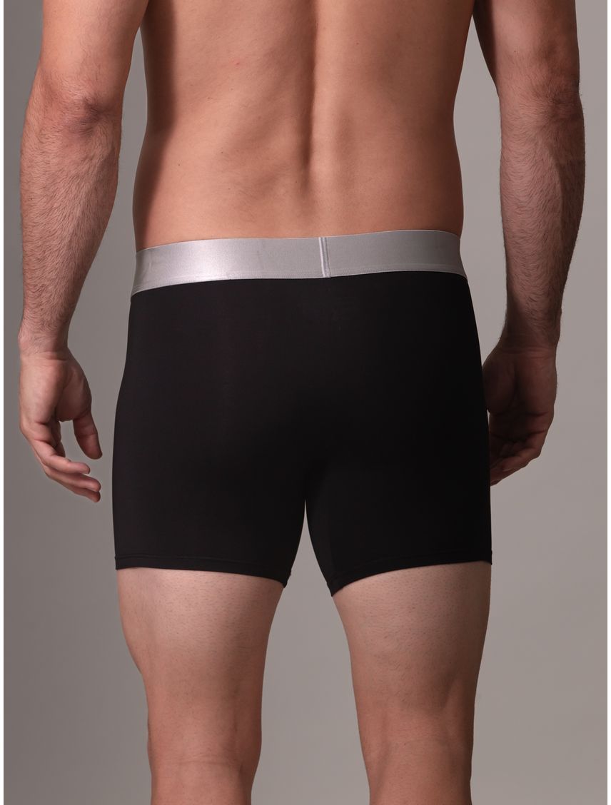Pack De 3 Boxer Negro Brief - Steel Microfibra