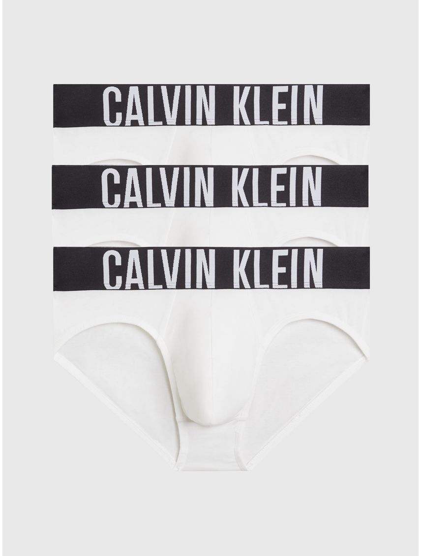 3 Pack Blancos de Calzoncillos En Algodon - Intense Power