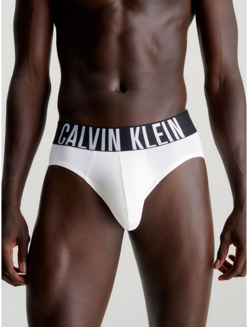 3 Pack Blancos de Calzoncillos En Algodon - Intense Power