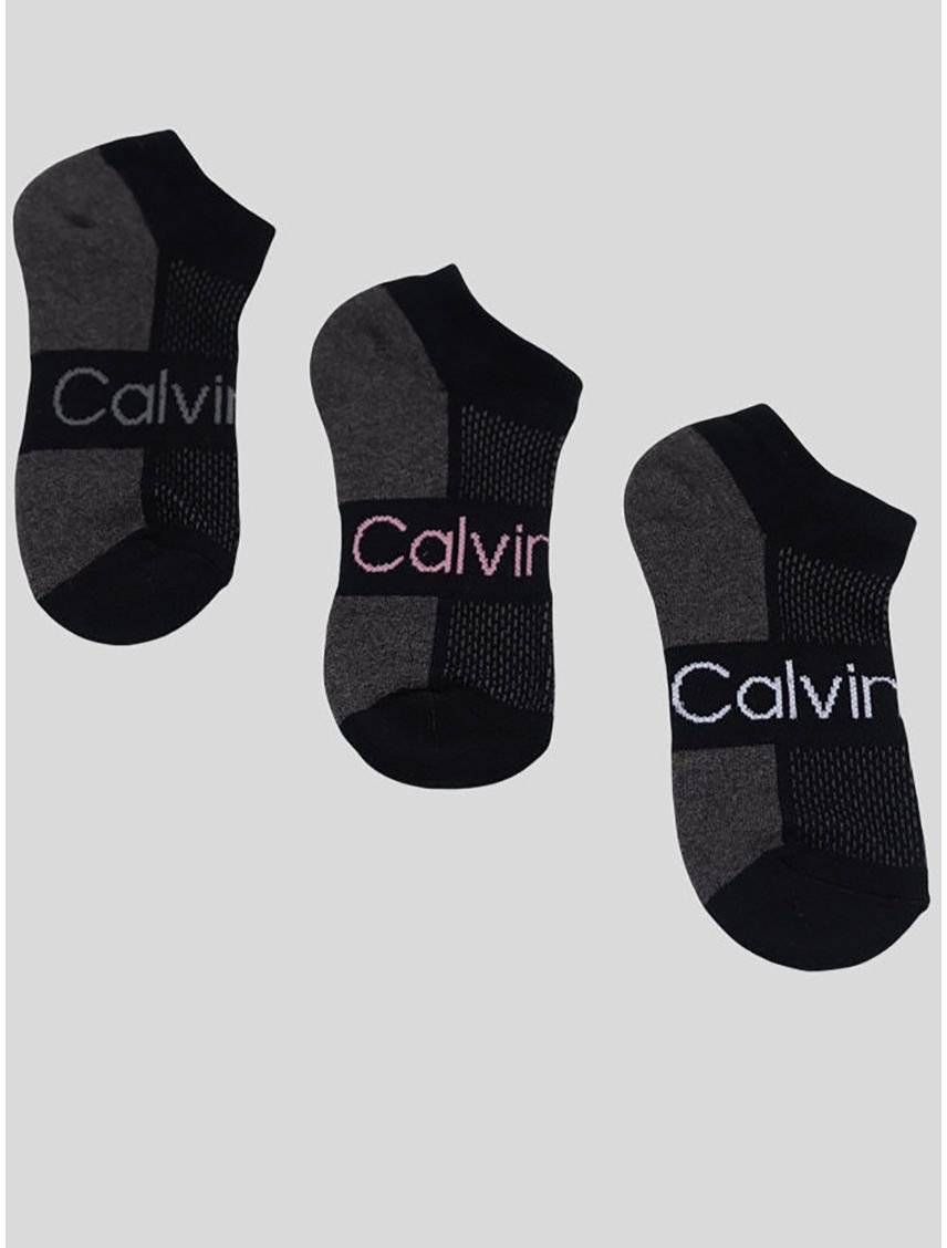 Pack Negro de 3 Medias Cushion Invisibles