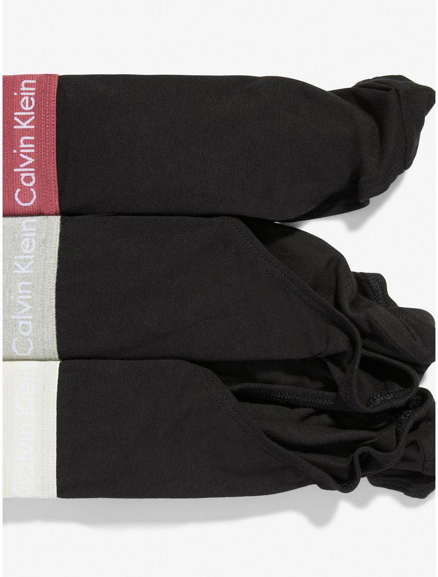 3 Pack De Calzoncillos Negros En Algodón Para Hombre