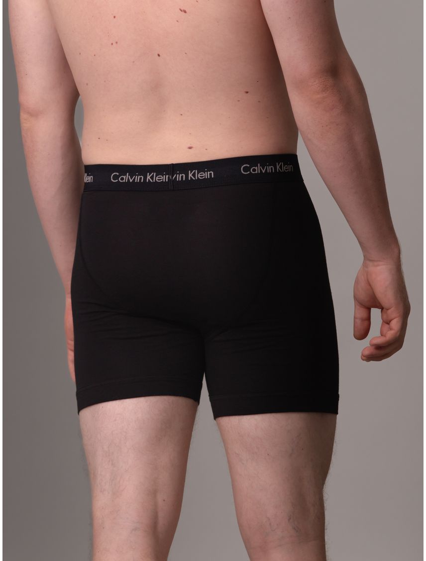 Pack negro de 3 boxer brief - cotton stretch