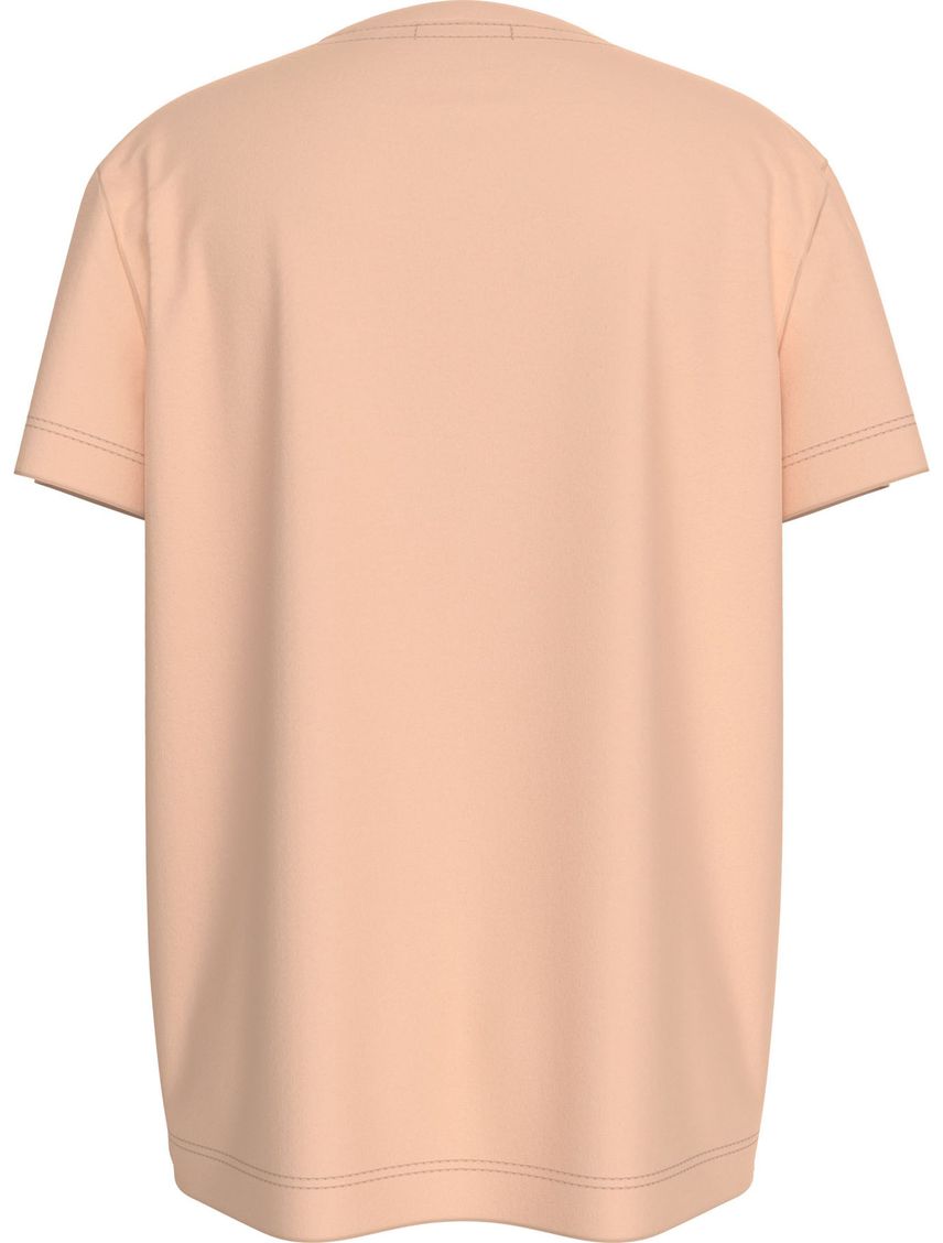 Camiseta Para Niño Naranja Unisex Con Logo