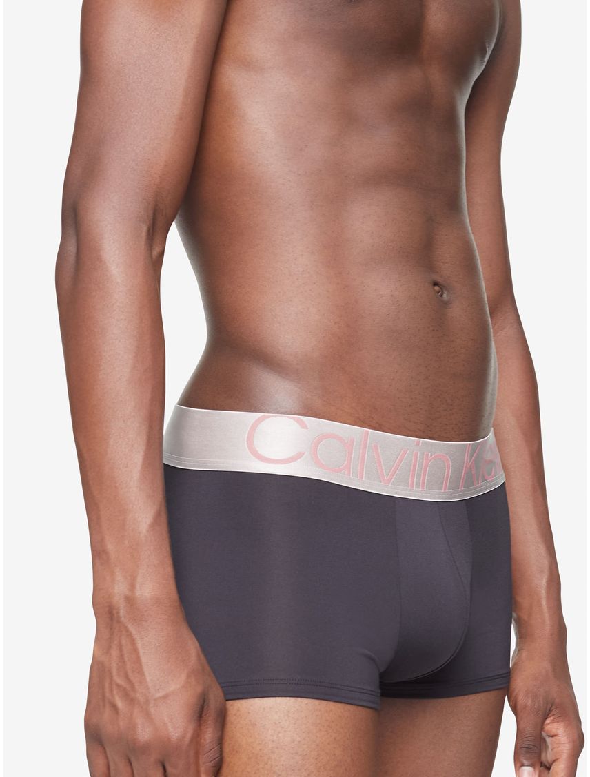 Pack De 3 Bóxeres Negros Steel Micro Para Hombre