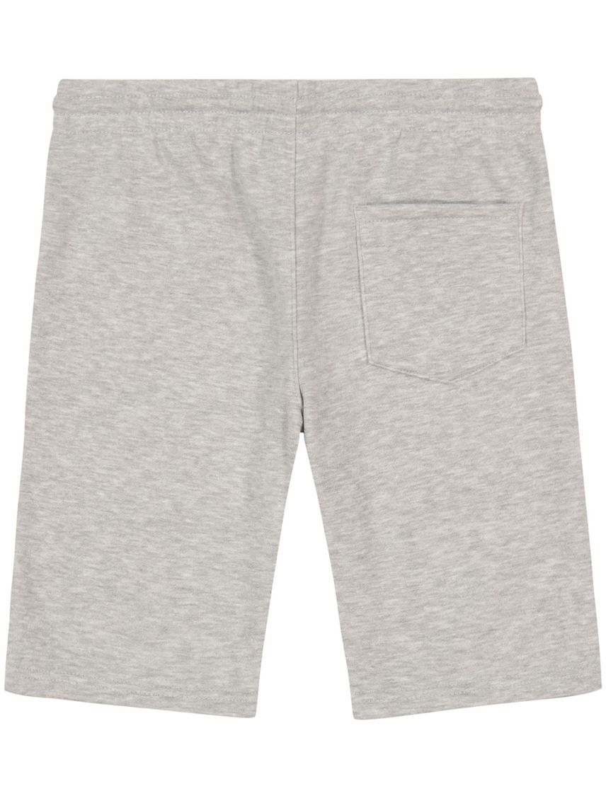 Pantalón Corto Con Logo Gris Para Niño