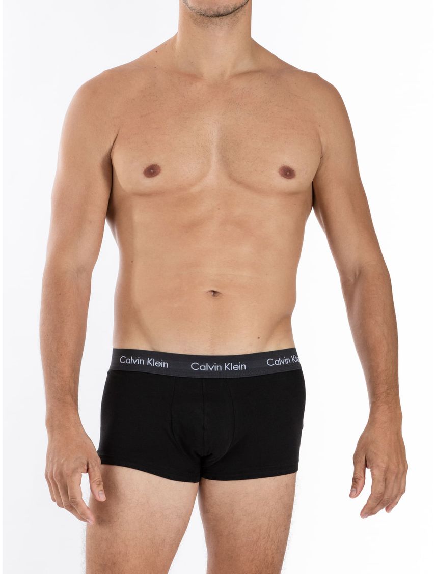 3 Pack De Boxer Low Rise Trunk En Algodón
