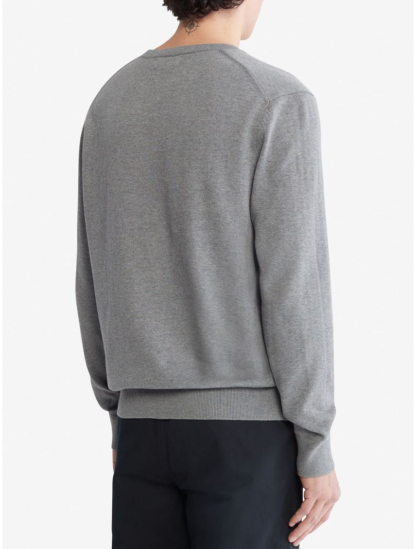 Saco Gris Casual Manga Larga