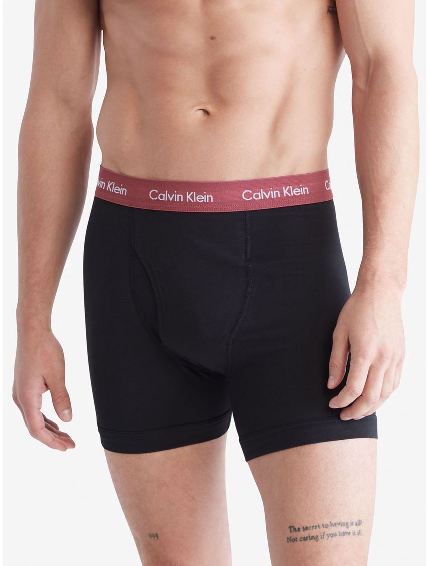 Pack De 3 Bóxers Brief Negro para Hombre